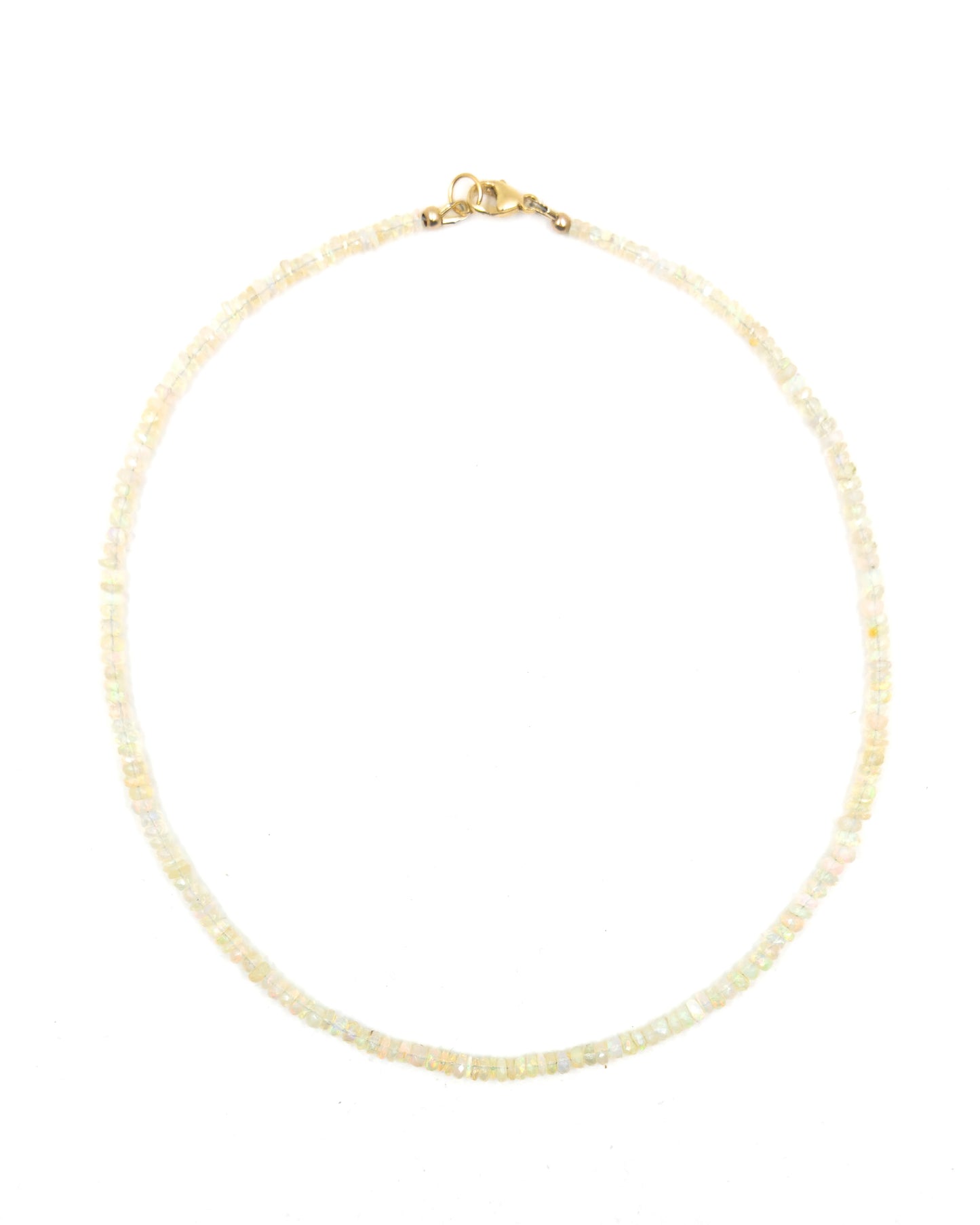 Stunning Iridescent Opal Choker