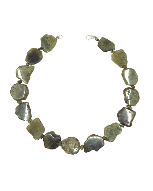 Grossular Green Garnet Necklace