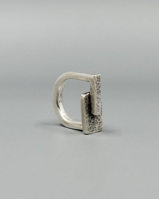 Sterling Silver U-Shaped Ring