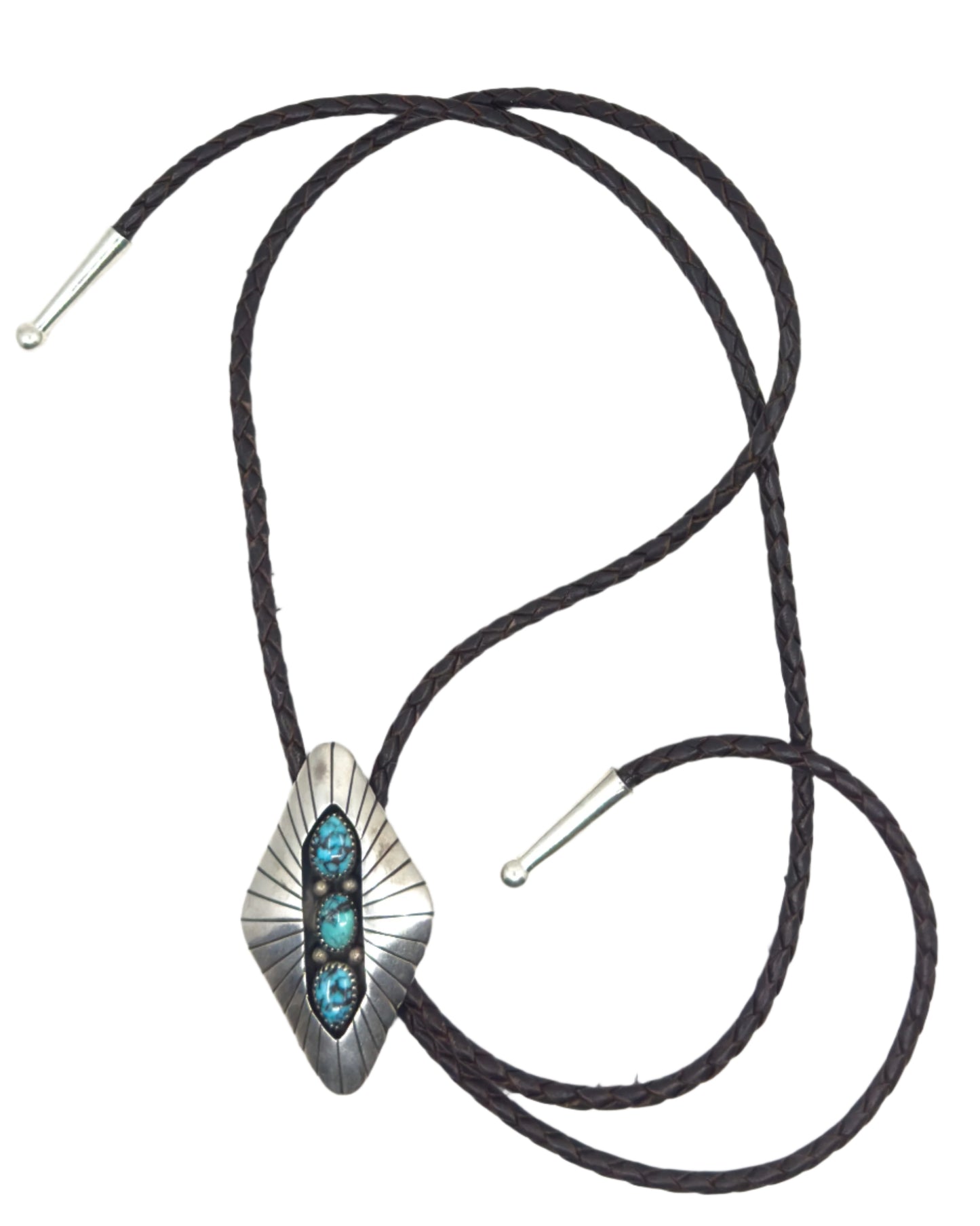 Repurposed Jewelry Box Find - Turquoise Bolo Tie - CUSTOM ORDERS