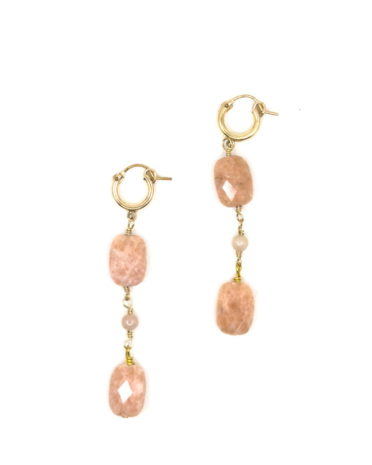 Rhodonite Earrings